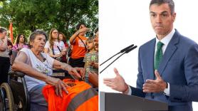 Sánchez trabaja "contrarreloj" para aprobar el 'decreto Maricarmen' mientras la protesta se extiende de Madrid a Barcelona