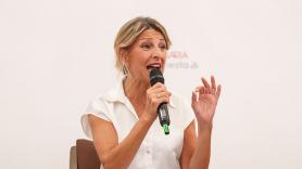 Yolanda Díaz mete presión a Sánchez por el 'decreto Maricarmen': "No nos vale cualquiera, que le meta mano a los fondos buitre"