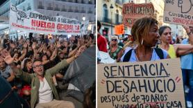 Contratos indefinidos o rebajas fiscales para caseros: lo que exige la acampada frente a lo que pide Junts