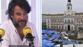Manuel Jabois cuenta lo que pensó al cruzar por la acampada en la Puerta del Sol: "Maricarmen les ha hecho ver que están cansados de estar enfadados"