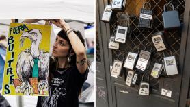 300 tiendas de campaña y 868 pisos turísticos: el barrio de Sol ya tiene más airbnbs que niños