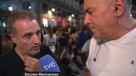 El aplaudido alegato de Daniel Guzmán, acampado en la Puerta del Sol: "En una sociedad occidental no se puede tolerar"