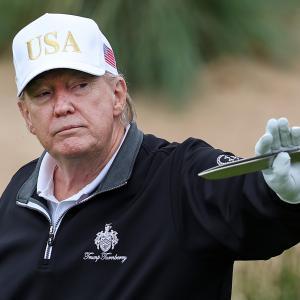 El presidente de EEUU, Donald Trump.