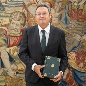Álvaro García Ortiz, fotografiado en La Zarzuela el 3 de septiembre de 2025.