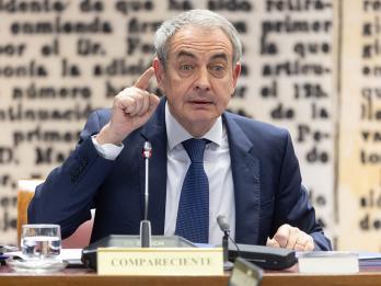 MADRID, SPAIN - MARCH 02: The former Prime Minister Jose Luis Rodriguez Zapatero appears before the Commission of Inquiry on the 'Koldo case', in the Senate, on 2 March 2026, in Madrid, Spain. Zapatero has been summoned by the Popular Party to give explanations about the public financial rescue of the Plus Ultra airline, for this reason the PP has asked for his personal income tax declarations since the socialist was president, his declaration of assets and properties, both in Spain and abroad, and a copy of the communications with the Venezuelan authorities about the rescue of the Plus Ultra company. (Photo By Eduardo Parra/Europa Press via Getty Images)