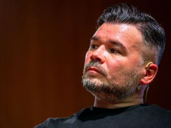 BARCELONA CATALONIA, SPAIN - APRIL 09: ERC spokesman in the Congress of Deputies, Gabriel Rufian, during the dialogue 'Que s'ha de fer?', on 9 April 2026, in Barcelona, Catalonia, Spain. The dialogue, held at the Universitat Pompeu Fabra, is part of a series of events to discuss the future of the left alternative to the PSOE in Spain, analyse possible electoral alliances and reflect on political and social strategies in the face of the advance of the right in the current electoral cycle. (Photo By Lorena Sopena/Europa Press via Getty Images)