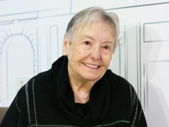 La actriz María Galiana en un acto.