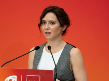 La presidenta de la Comunidad de Madrid, Isabel Díaz Ayuso.