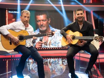 Mixed martial artist Ilia Topuria in the TV Show El Hormiguero in Madrid. May 8 2025