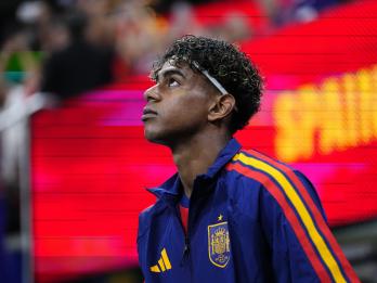 El futbolista de la selección, Lamine Yamal.