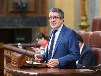 Patxi López en el Congreso de los Diputados.