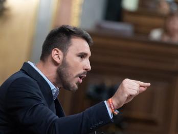 Víctor Gutiérrez en el Congreso.