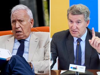 Fotomontaje de José Manuel García-Margallo y Alberto Núñez Feijóo.
