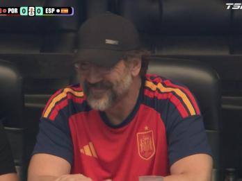 Bardem en el Portugal-España