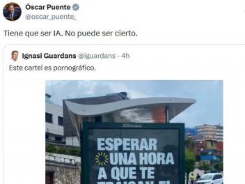 Captura del tweet