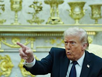 Donald Trump, en la Casa Blanca