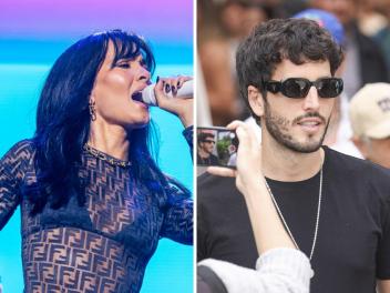 Los cantantes Aitana y Sebastián Yatra.