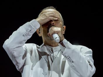 El cantante Miguel Bosé.