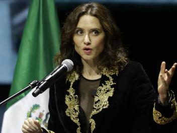 Isabel Díaz Ayuso en México.
