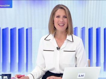 Silvia Intxaurrondo en 'La Hora de la 1' este 25 de mayo.