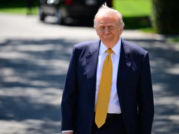 El presidente estadounidense, Donald Trump, en una imagen de archivo.