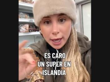 @Anitayjorgejejeje en un supermercado en Islandia.