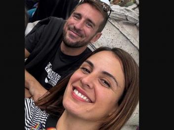 La imagen que ha publicado Rita Maestre junto a Daniel Ayuso.