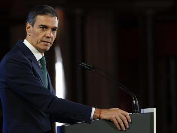 El presidente del Gobierno, Pedro Sánchez