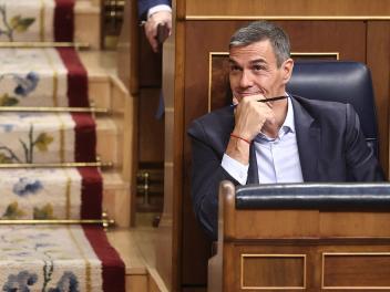 El presidente del Gobierno, Pedro Sánchez