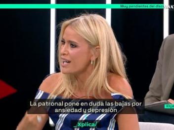 Afra Blanco en LaSexta Xplica.