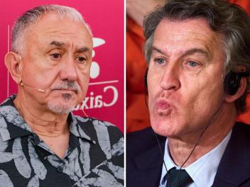 Fotomontaje de Pepe Álvarez (UGT) y Alberto Núñez Feijóo.