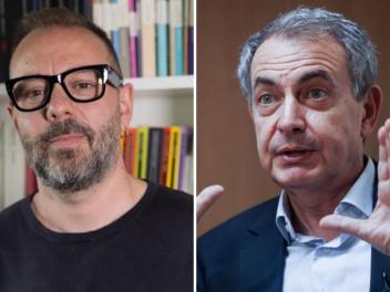 Antonio Maestre y José Luis Rodríguez Zapatero, en una imagen de archivo.