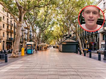 Kely, enfermera en España.