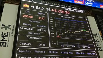 Las bolsas europeas sufren la mayor espantada del año