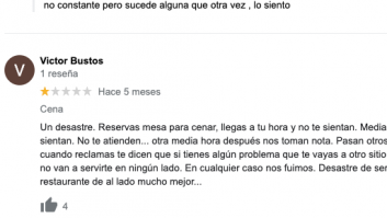 Un asador de Pontevedra deja perplejo a medio Twitter con sus respuestas a comentarios como este