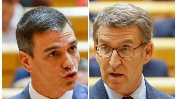Feijóo ataca a Sánchez con el 'sí es sí' y la ley Trans y el presidente rescata los WhatsApp a Casado