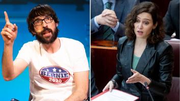 Quique Peinado publica el precio de una "terraza" y no puede evitar acordarse de esta frase de Ayuso