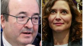 Iceta explica con extraordinaria calma qué imagen le provoca Ayuso