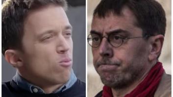 Rufián pregunta a Errejón por Monedero: él tuerce el gesto y lo define con tres duras palabras