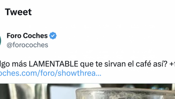 Se abre un tremendo debate en Twitter cuando comparte cómo le han servido un café con leche