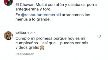 Chicote se pasa el juego con su respuesta a este mensaje que le dejaron en Instagram