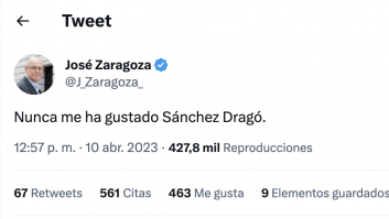 Arturo Pérez-Reverte responde a este tuit de un diputado del PSOE sobre Sánchez Dragó