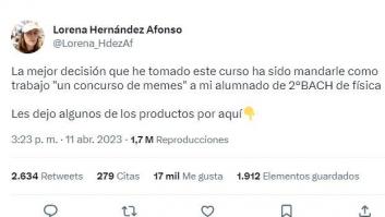 Una profesora crea un concurso de memes con lo aprendido en la asignatura de física: es oro puro