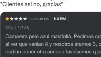 Carga contra una camarera en una reseña en Google y el dueño le da una respuesta tremenda