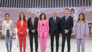 Ayuso insiste en confrontar con Sánchez en un debate marcado por la falta de contraste entre candidatos