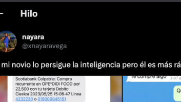 Su novio le dice por WhatsApp que le ha comprado un regalo y el resto es ya HISTORIA de Twitter