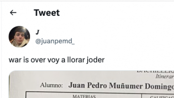 Enseña sus notas de Bachillerato y se lía un debate pocas veces visto en Twitter por varios detalles