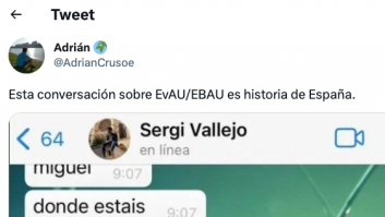 La mayor pesadilla de un estudiante, hecha conversación de whatsapp: un 'tierra trágame' de manual