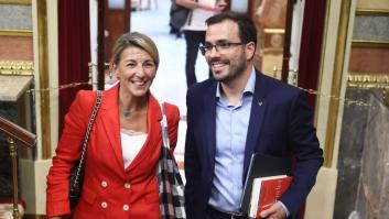 Garzón anuncia un acuerdo de IU con Sumar y pide "perdón a la ciudadanía por el ruido"