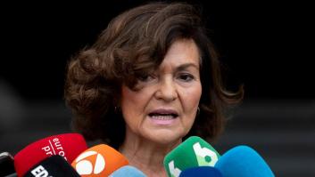 Carmen Calvo: "Zorra" es la última palabra que oye una mujer antes ser agredida